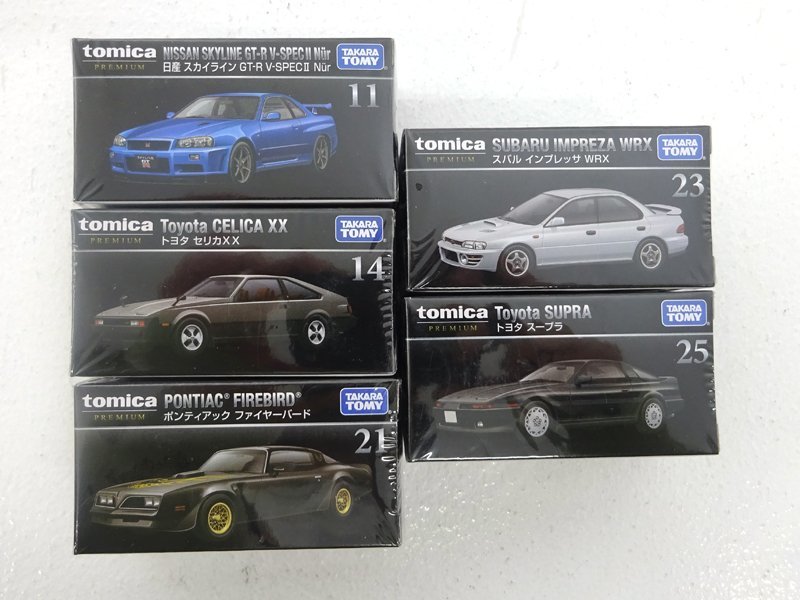 ★未開封★トミカ プレミアム まとめ売り 15台セット（ランボルギーニ/フェラーリ/スカイライン他/tomica/ミニカー）★【TY728】_画像3