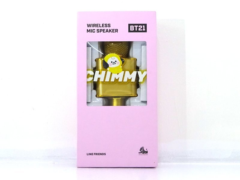 ★未開封★BTS BT21 WIRELESS MIC SPEAKER ワイヤレスマイクスピーカー CHIMMY ジミン バンタン★【CA353】_画像1