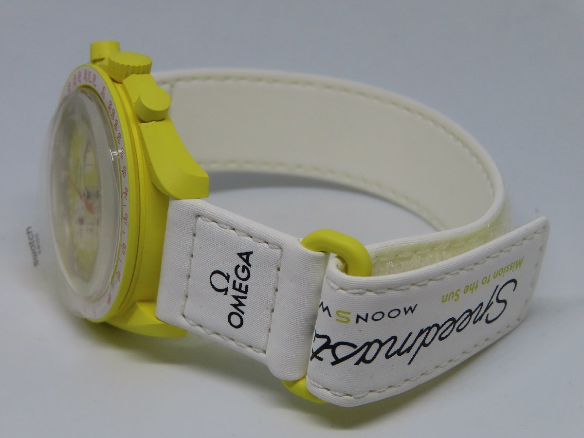 【美品】スウォッチ Swatch SO33J100 OMEGA×Swatch MISSION TO THE SUN クォーツ メンズ_画像3