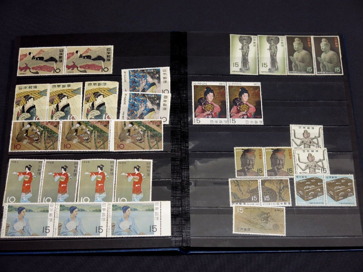 未使用切手 色々まとめて沢山 額面不明 普通切手 記念切手 古切手 日本切手 日本郵便 切手ファイル シート 756_画像9