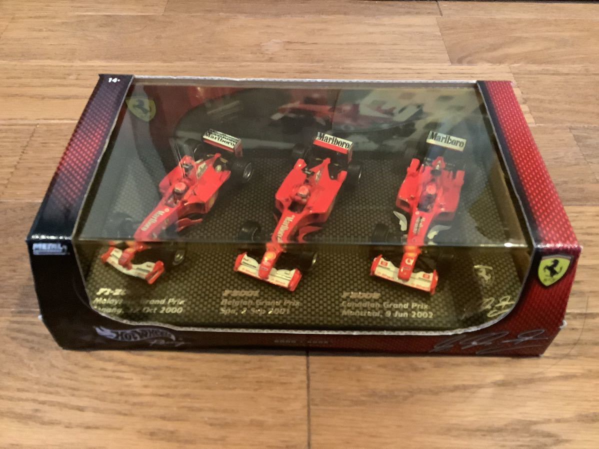 マルボルデカール 1/43 フェラーリ F1 ワールドチャンピオン仕様 3台セット(2000-2002)M.シューマッハ