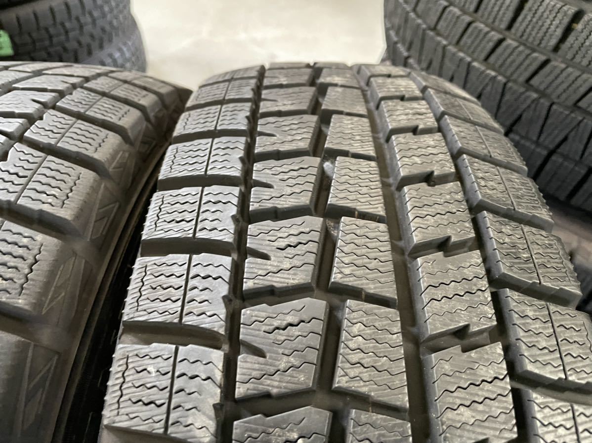 中古スタッドレス185/70R14 4本セット！2019年製造！ダンロップWM01 カローラフィールダーなどに！_画像5