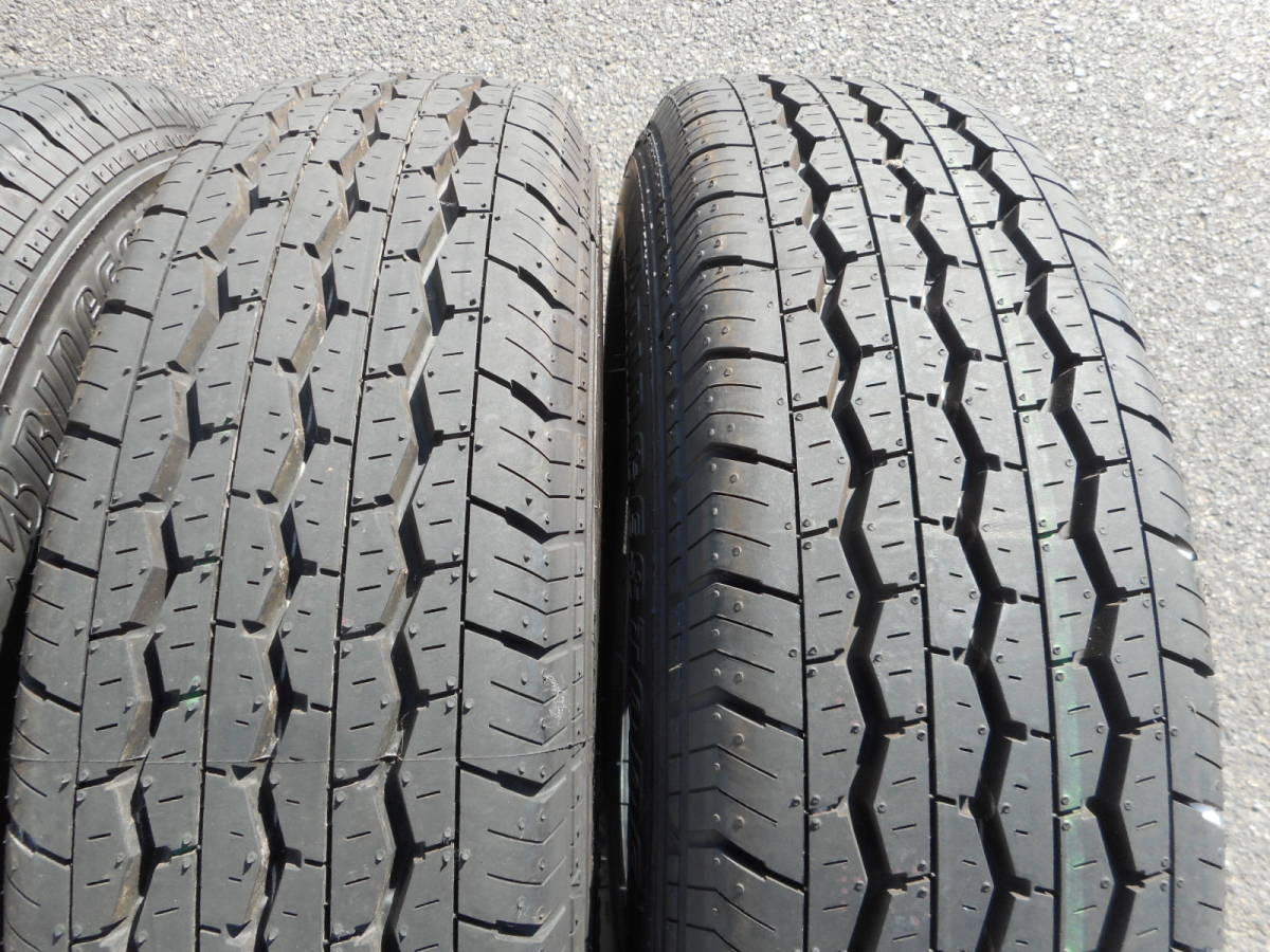 165/80R13 165/80-13 LT ブリヂストン ブリジストン BRIDGESTONE RD-613STEEL 2023年製 新車外し サクシード プロボックス タウンエース_画像2