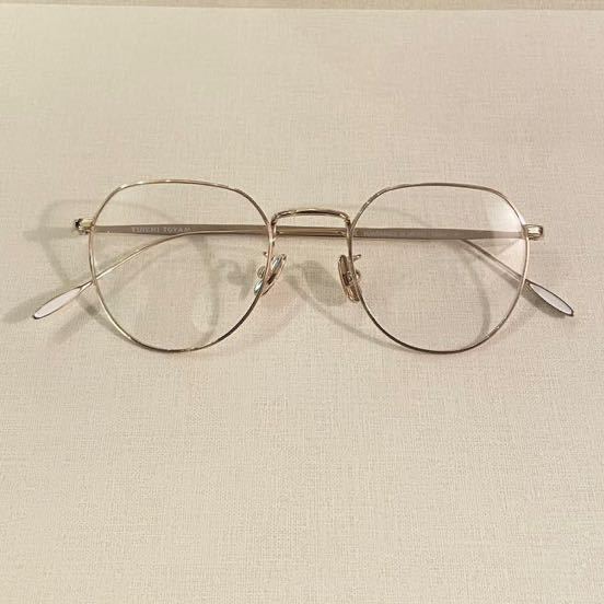 YUICHI TOYAMA U-094-02 眼鏡 メガネ 美品 eyevan ayame mykita bj classic 金子眼鏡_画像1