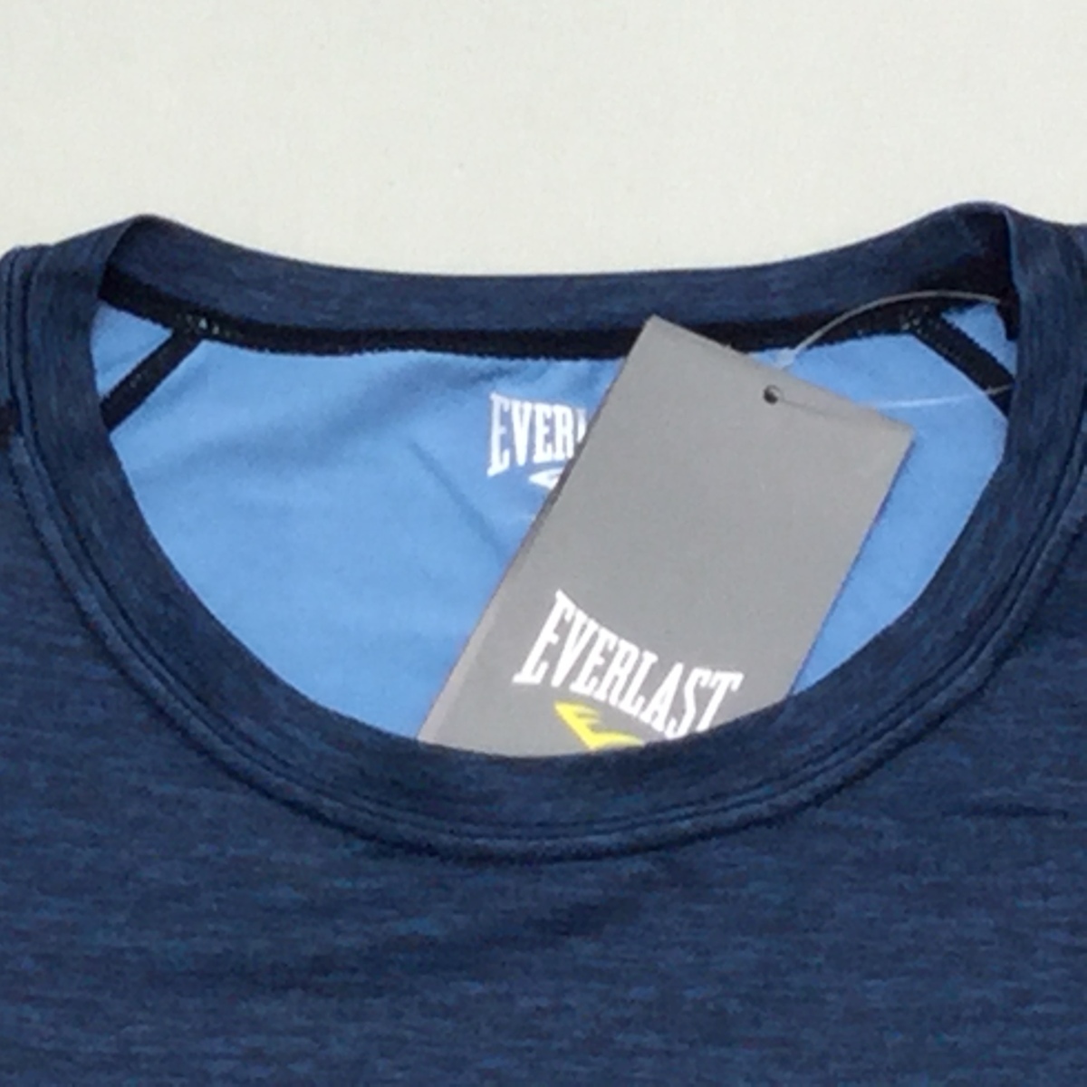 [ бесплатная доставка ][ новый товар ]EVERLAST женский компрессионный рубашка ( круглый вырез ) L темно-синий *19058