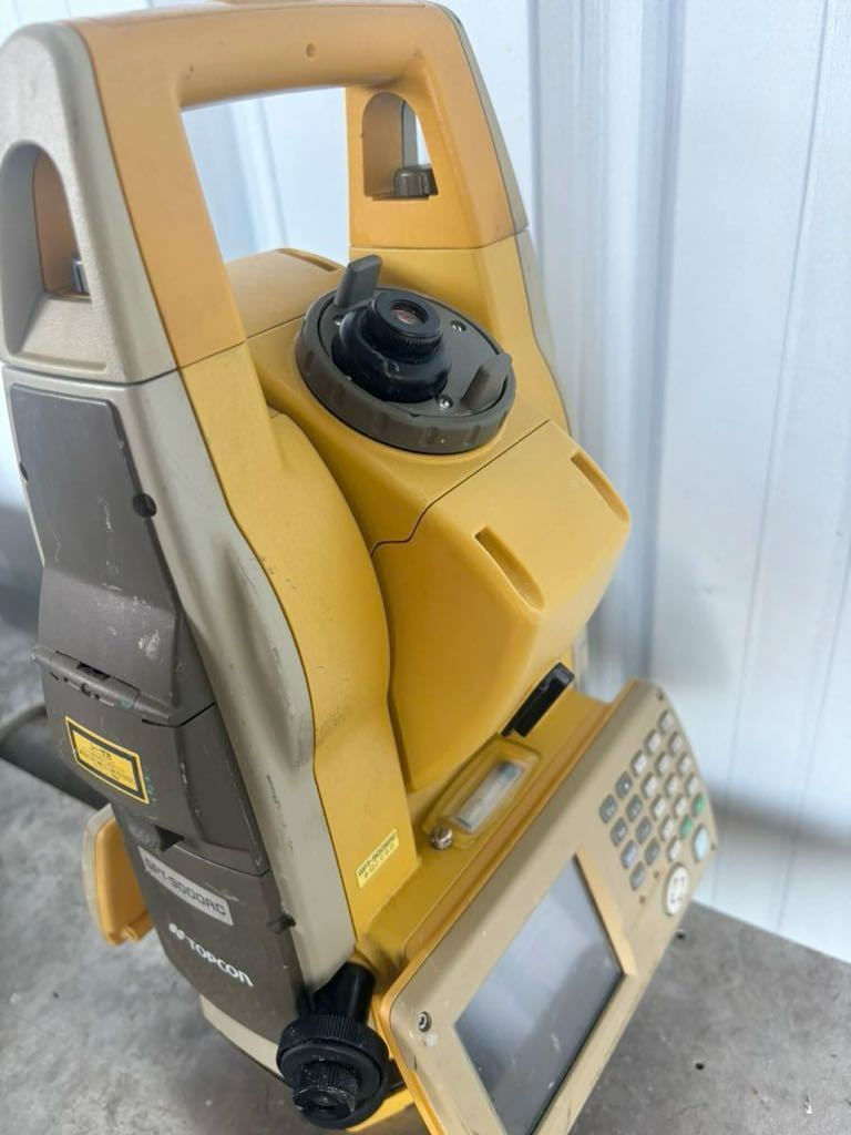  TOPCON GPT-9005AC トプコン 自動視準 トータルステーション 測量機器 中古現状品 ジャンク_画像8