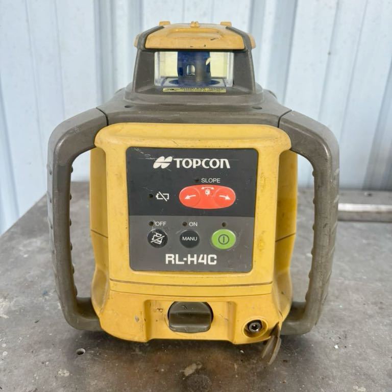 TOPCON 回転レーザーレベル 測定器 RL-H4C 中古現状品 ジャンク品　　トプコン_画像1