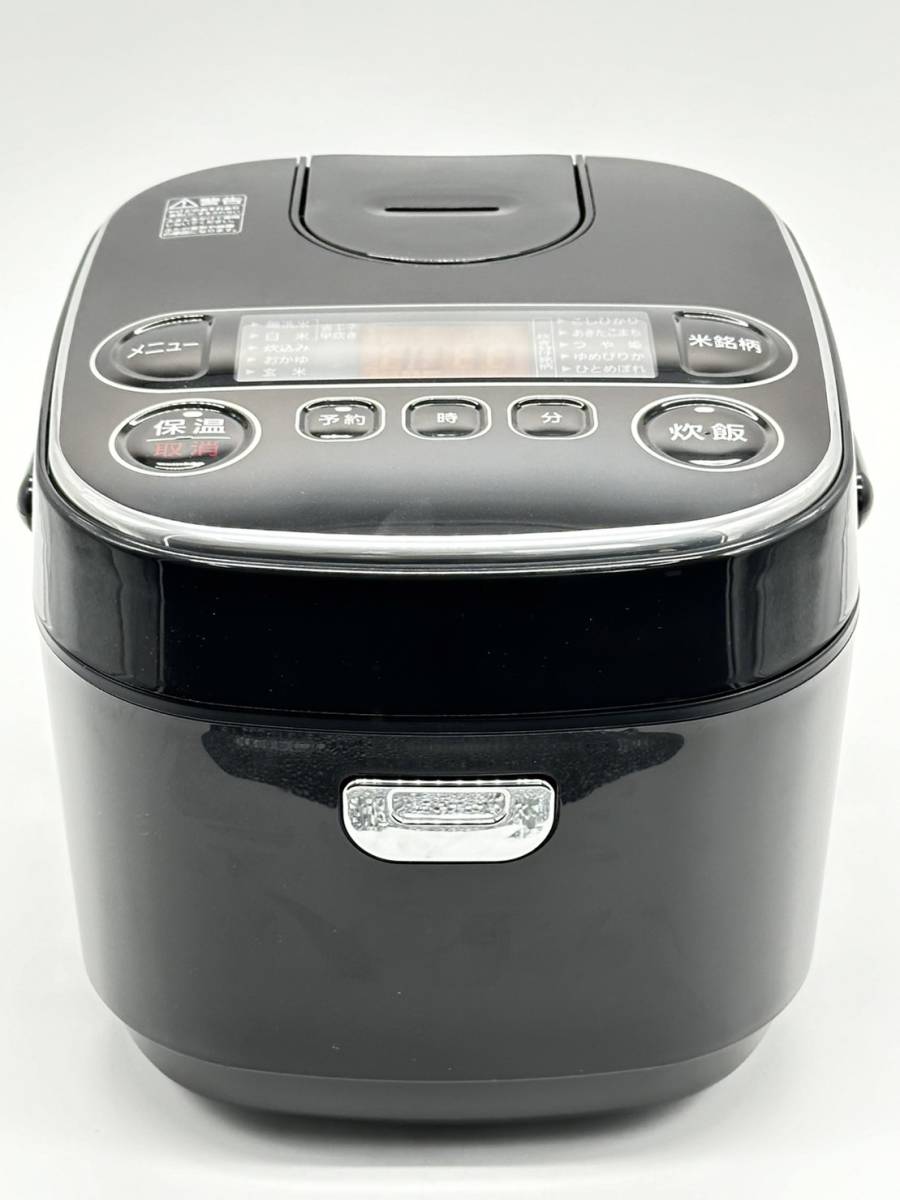 T2355 アイリスオーヤマ 炊飯器 マイコン式 5.5合 1L ブラック RC-MA50AZ-B 2023年製 の画像1