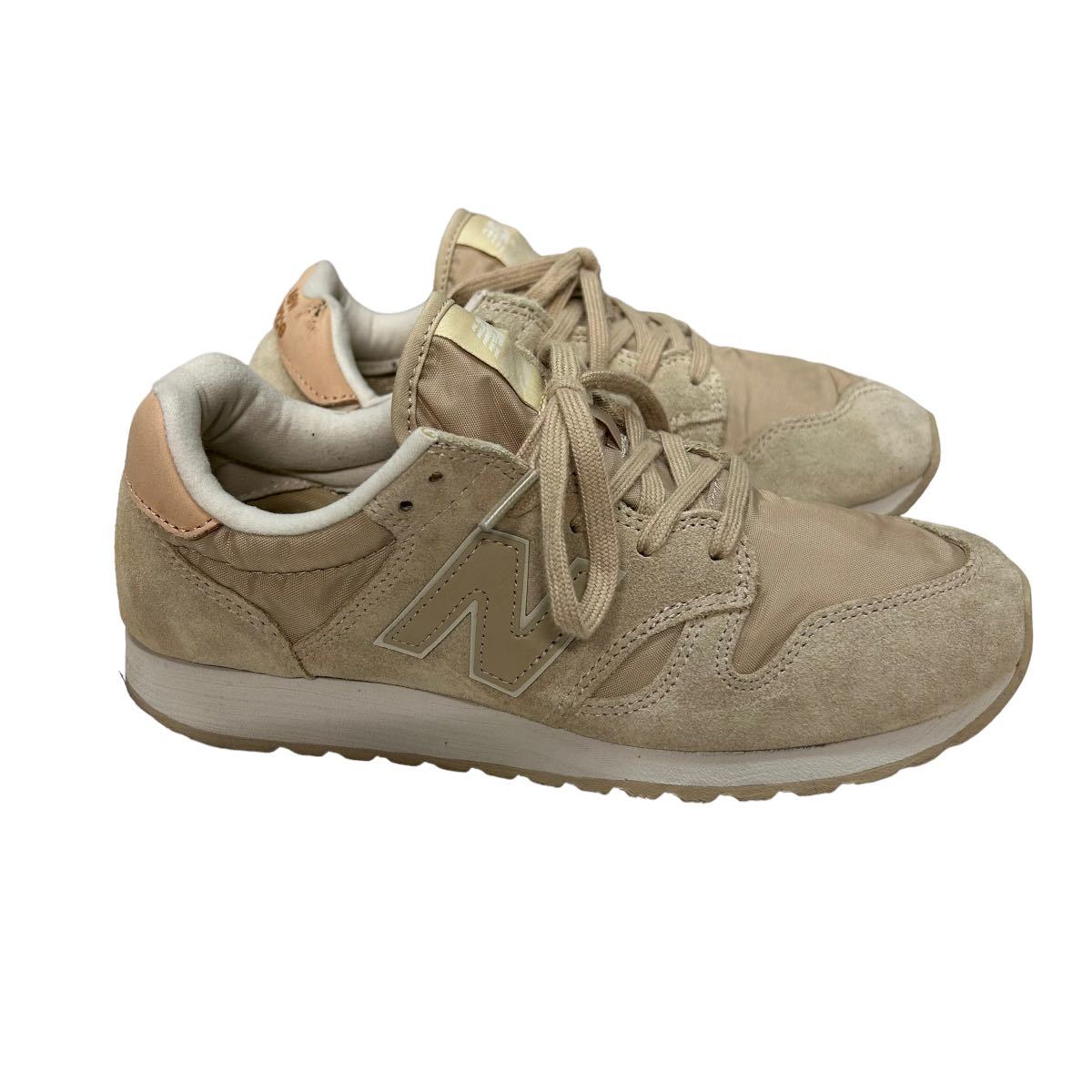 BB593 newbalance ニューバランス WL520 レディース スニーカー US7 24cm B ベージュ_画像3