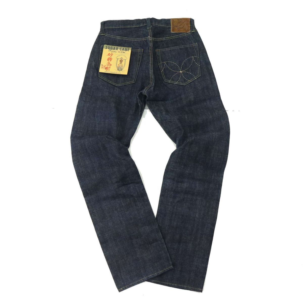 【新品 未使用】 SUGAR CANE シュガーケーン 東洋 ALOHA DENIM 砂糖黍★ ストレート デニム パンツ ジーンズ Sz.32　メンズ　A4B00008_1#R_画像5