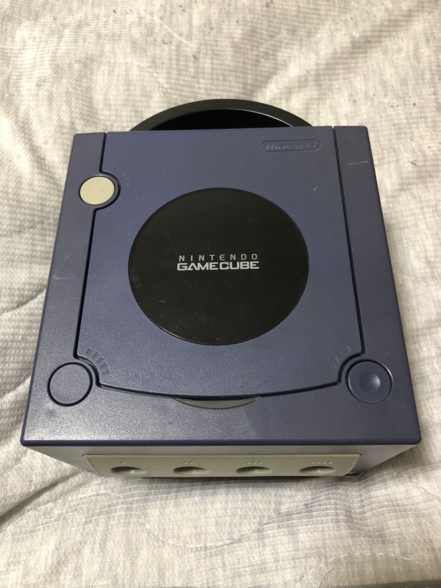 ゲームキューブ 任天堂 Nintendo GAMECUBE ニンテンドー バイオレット動作未確認　本体のみ　ジャンク品_画像1