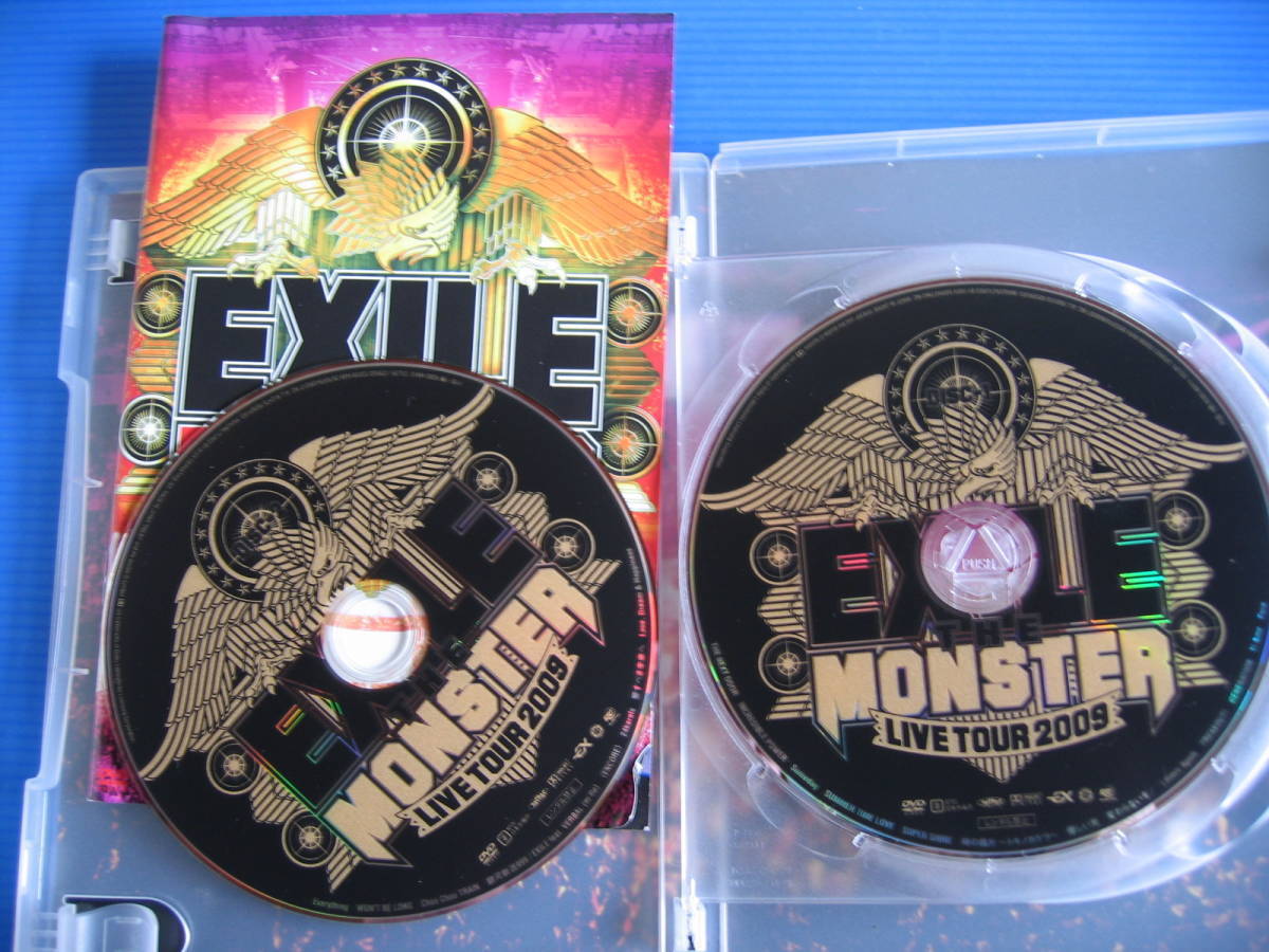 DVD■特価処分■視聴確認済■EXILE LIVE TOUR 2009 THE MONSTER [２枚組]■No.3011の画像2