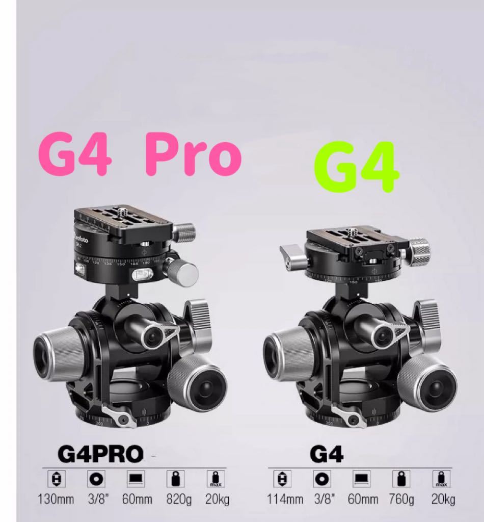 G4Pro+GR-2+QP-70N/ギア雲台 Leofotoレオフォトアルカスイス対応　新品日本未発売_画像10