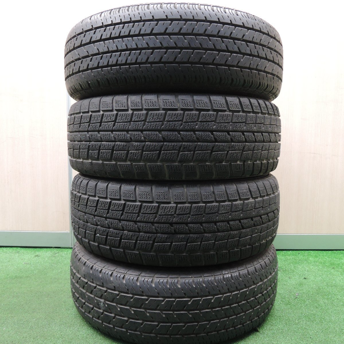 *送料無料*希少！レア★旧車 トヨタ GX71 マーク2 純正 185/65R14 スタッドレス ダンロップ DSX BS SF-322 PCD114.3/4H★4010602HAス_画像5