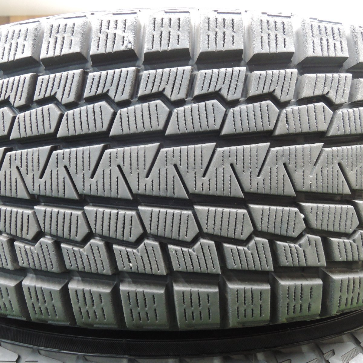 *送料無料*バリ溝 21年 綺麗 ほぼ10分★スタッドレス 225/60R18 ヨコハマ アイスガード G075 ZACK JP-016 KOSEI PCD114.3/5H★4011701NJス_画像4