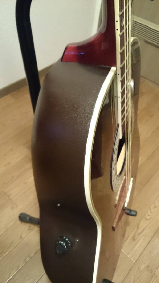 Ovation 1517 エレクトリックアコースティックギター クリーニング調整済み ハード ケース付き_画像5