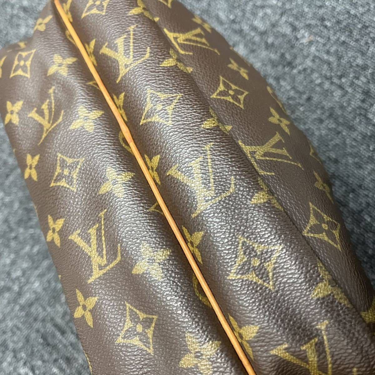 ★1円スタート★LOUIS VUITTON ルイヴィトン モノグラム リポーターPM M45254ショルダーバッグ シリアル SP0927ブラウン 茶色_画像7