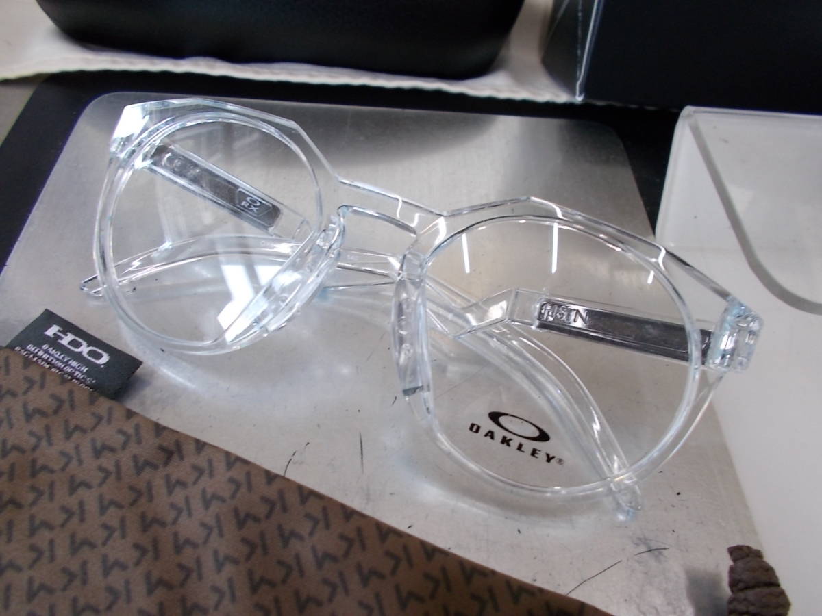 OAKLEY オークリー HSTN 超かっこいい ボストン 眼鏡フレーム OX8139A-0552 POLISHES CLEAR エムバペ