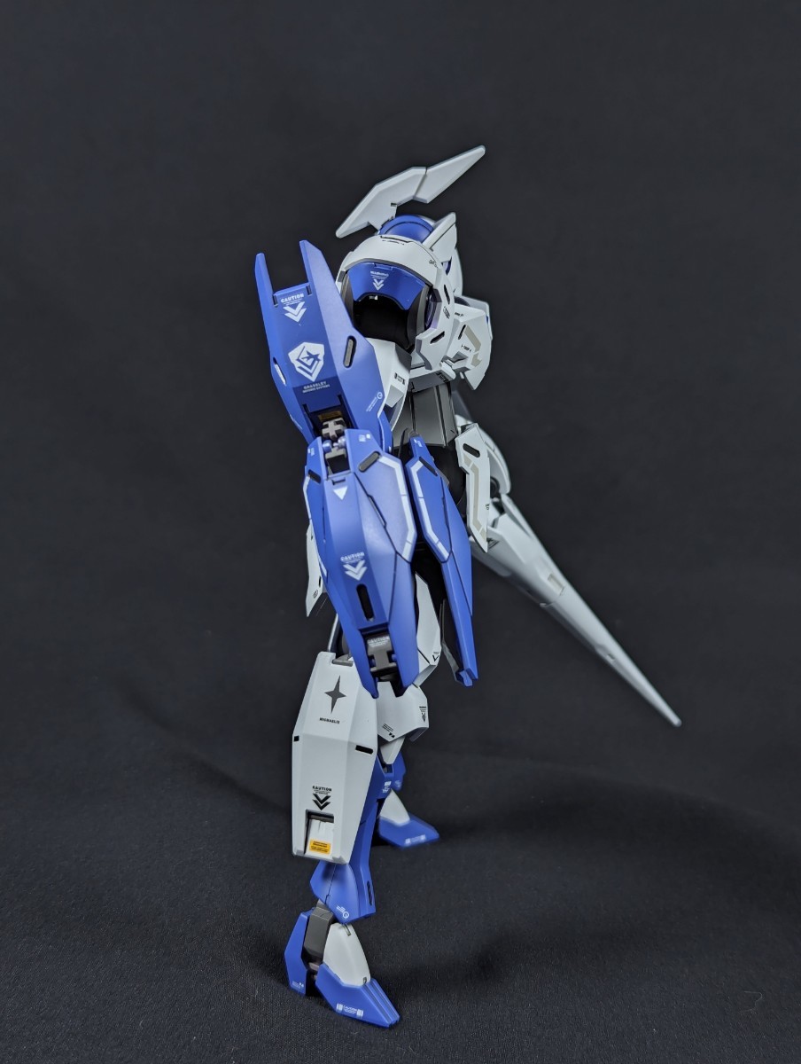 1円スタート 完成品 塗装済み プレミアムバンダイ HG 1/144 ミカエリス 拡張パーツセット 機動戦士ガンダム 水星の魔女 ガンプラ_画像4