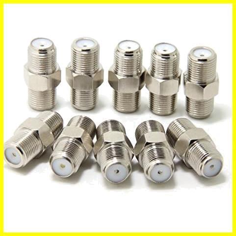 *10 piece * F type relay plug screw type 10 piece female female extension connector tv line tv antenna cable coaxial cable for 