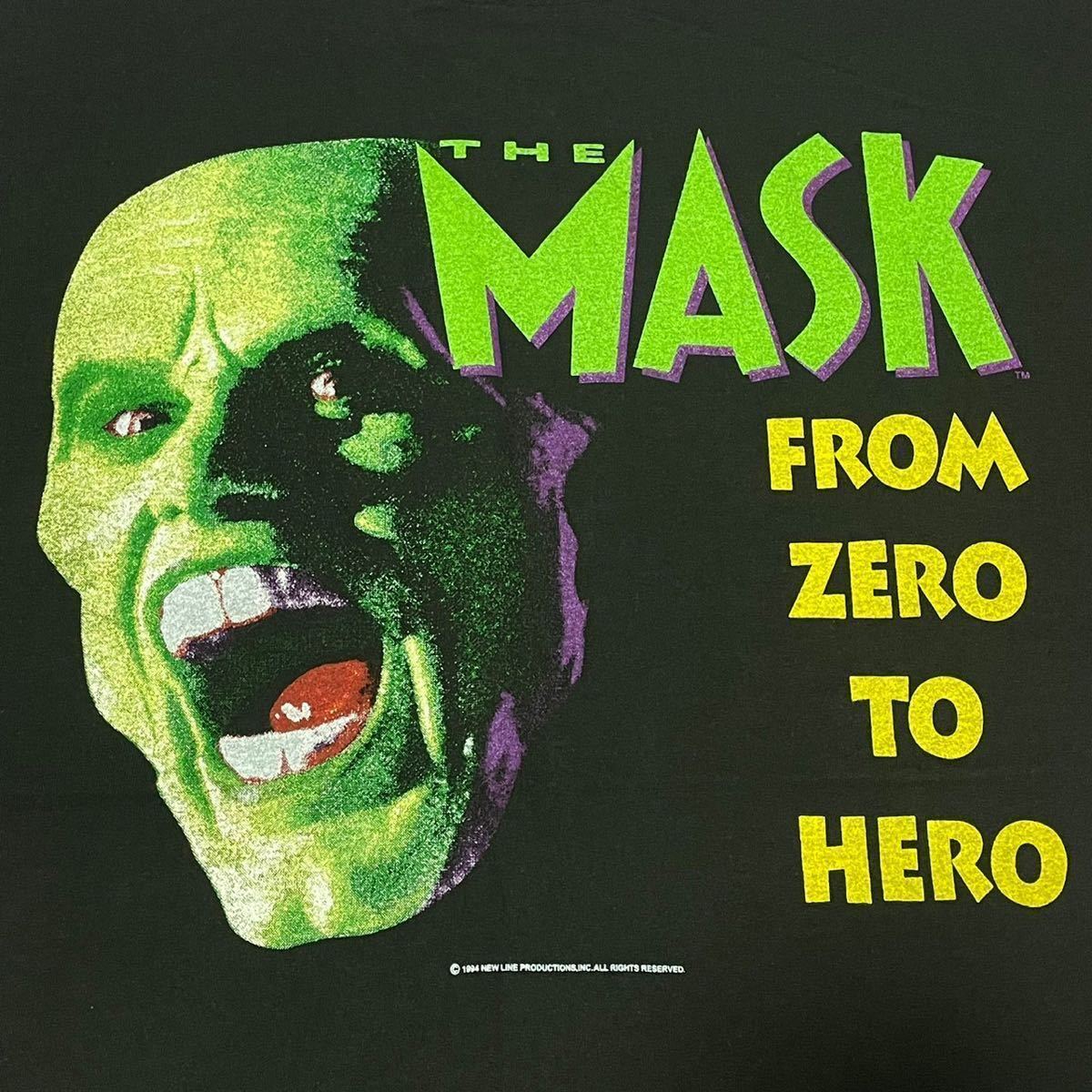 The Mask FROM ZERO TO HERO マスク Tシャツ tee 映画 Lサイズ_画像2