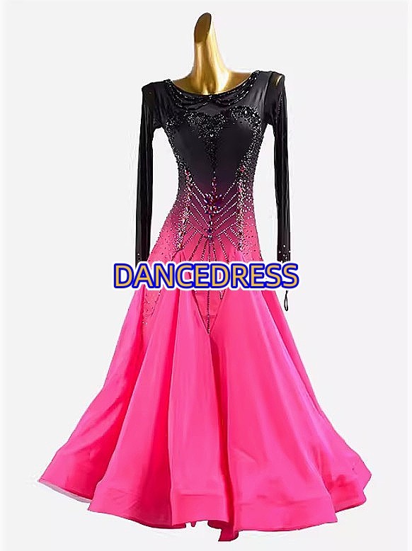 NEW 社交ダンスドレス・モダンドレス・スタンダードドレス オーダーメイド、サイズ撰択可 新品 最高品質modern-685