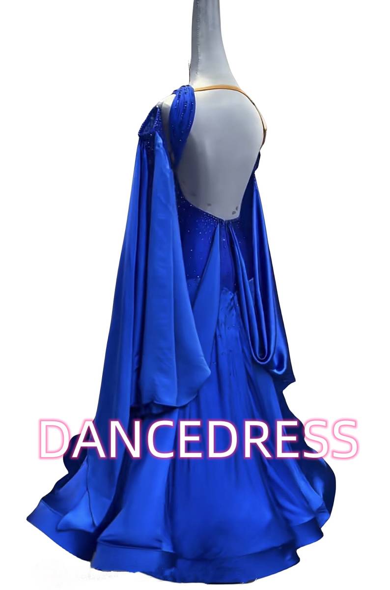 NEW 社交ダンスドレス・モダンドレス・スタンダードドレス オーダーメイド、サイズ撰択可 新品 最高品質modern-668