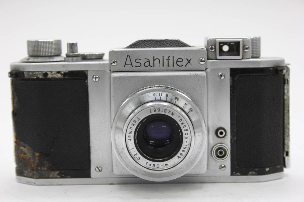 Y358 旭光学工業 ペンタックス Pentax Asahiflex Takumar 50mm F3.5 レンジファインダー ジャンク_画像2