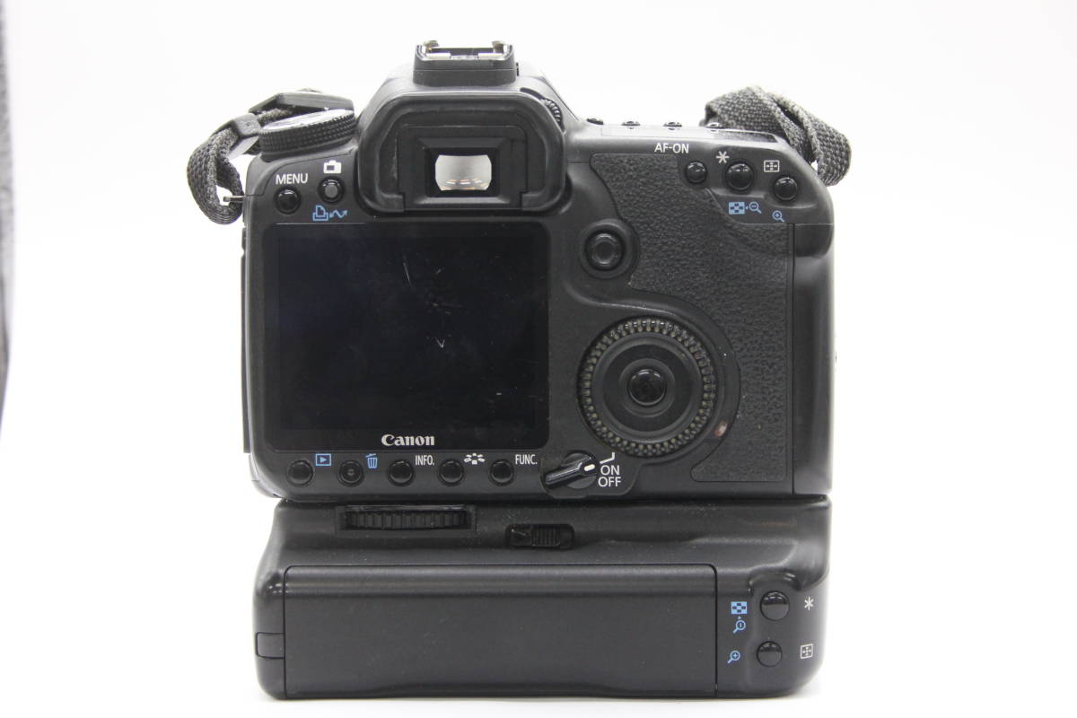 Y386 キャノン EOS 50D Battery Grip BG-E2N デジタル一眼 ボディ ジャンク_画像4