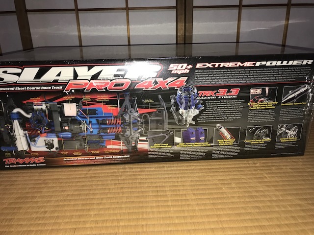 トラクサス（Traxxas）　スレイヤープロ　4×4　ナイトロエンジンカー　新品未開封品_画像3