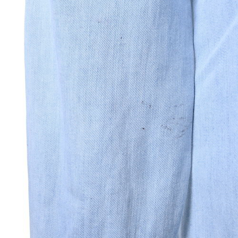 STELLA McCARTNEY フラワー刺繍 デニム シャツ 40 ブルー ステラマッカートニー KL4BUPHK21の画像7
