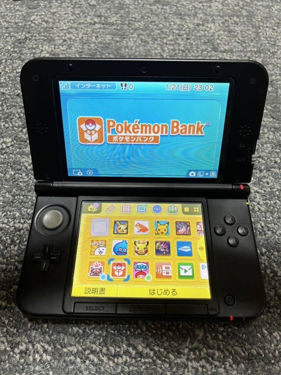 3DSLL 本体　ポケモンバンク 作動確認済み_画像1