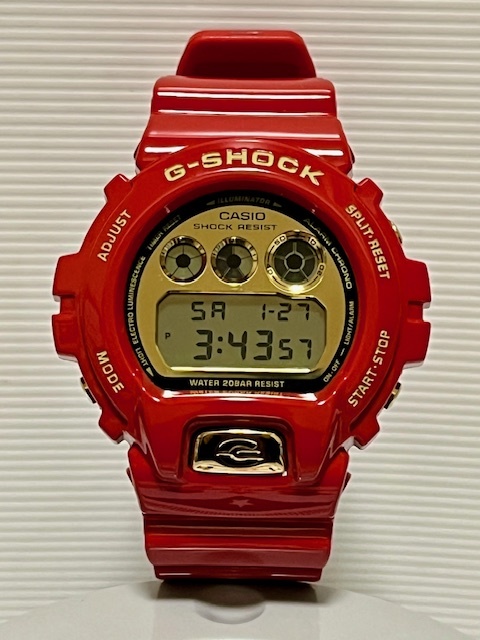 CASIO G-SHOCK DW-6930A-4　G-SHOCK30周年記念限定モデル　Rising RED（ライジングレッド）_画像1