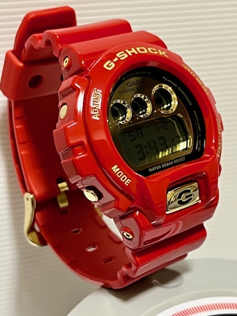 CASIO G-SHOCK DW-6930A-4　G-SHOCK30周年記念限定モデル　Rising RED（ライジングレッド）_画像3