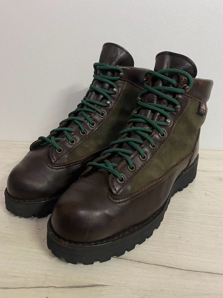 新品靴紐★Danner EXPLORER ダナー エクスプローラー 30600X★US8EE(26.0〜26.5)グリーン GORE-TEX インソール付き★ソール交換済み