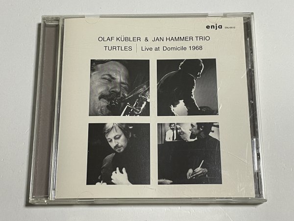 国内盤CD オラフ・クブラー ヤン・ハマー・トリオ 『タートルズ』Olaf Kubler & Jan Hammer Trio Turtles - Live At Domicile 1968_画像1