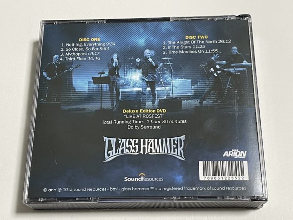 2枚組CD+DVD Glass Hammer『Double Live』_画像2