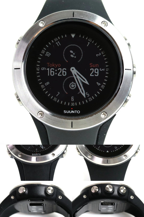 SUUNTO スント スパルタン トレーナー 腕時計 電池式 スマートウォッチ SS02342500 中古_画像4