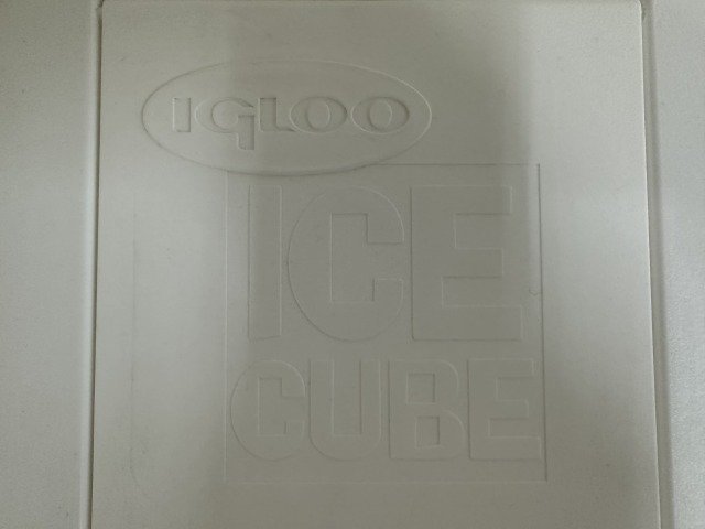 IGLOO イグルー クーラーボックス ブルー ホワイト 中古_画像5