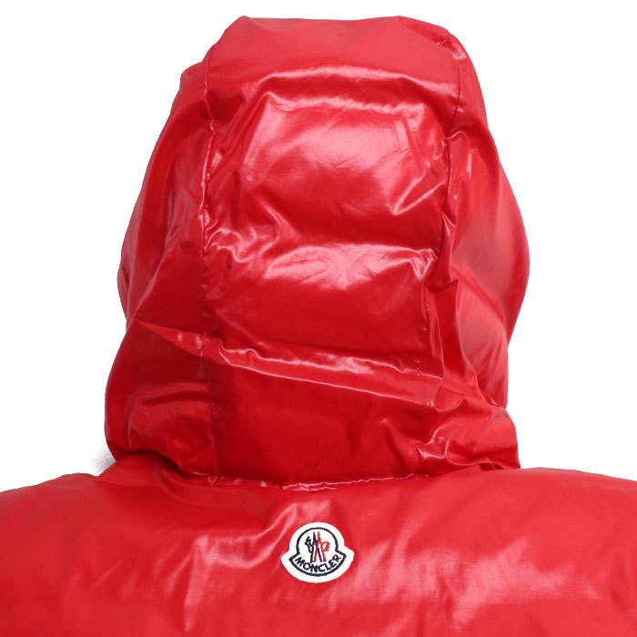 MONCLER モンクレール AGNEAUX size1 ダウンベスト レッド F20911A51C00 68950 1 メンズ 中古 美品_画像3