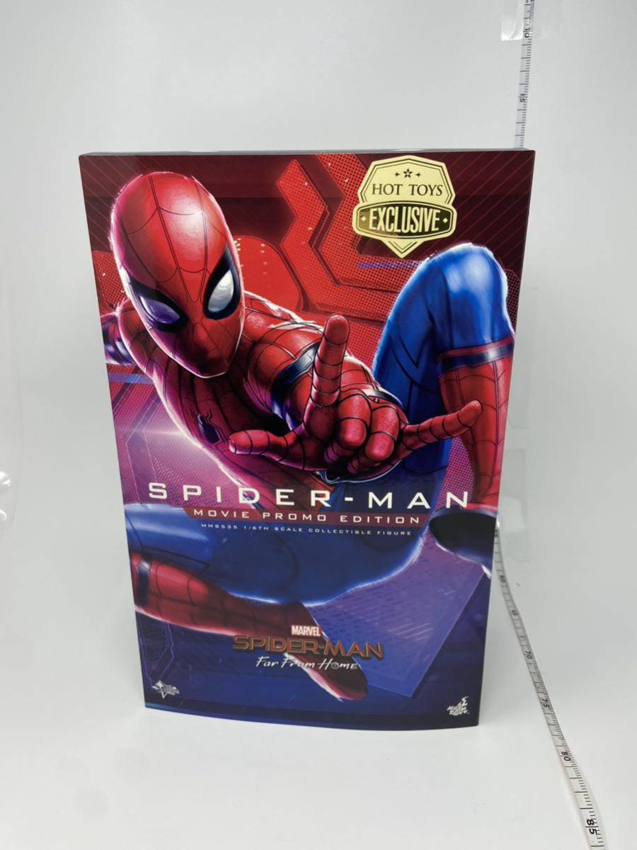 未使用 ムービーマスターピース　ホットトイズ スパイダーマン(ライト版) 1/6 エクスクルーシブ・ストア ジャパンツアー限定