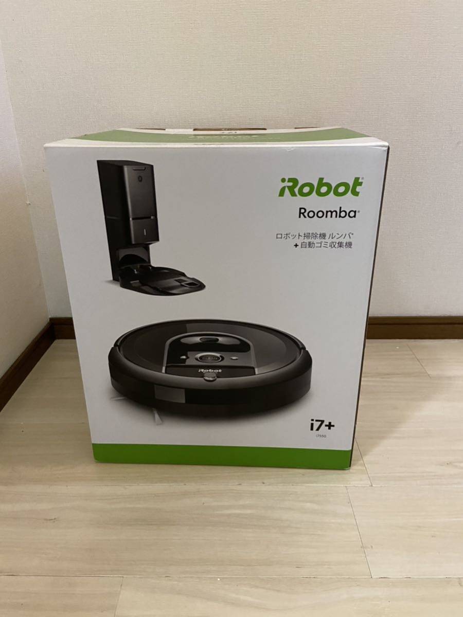 中古　アイロボット iRobot ロボット掃除機　　ルンバ i7+ i755060 バーチャルウォール欠品　現状品 _画像2
