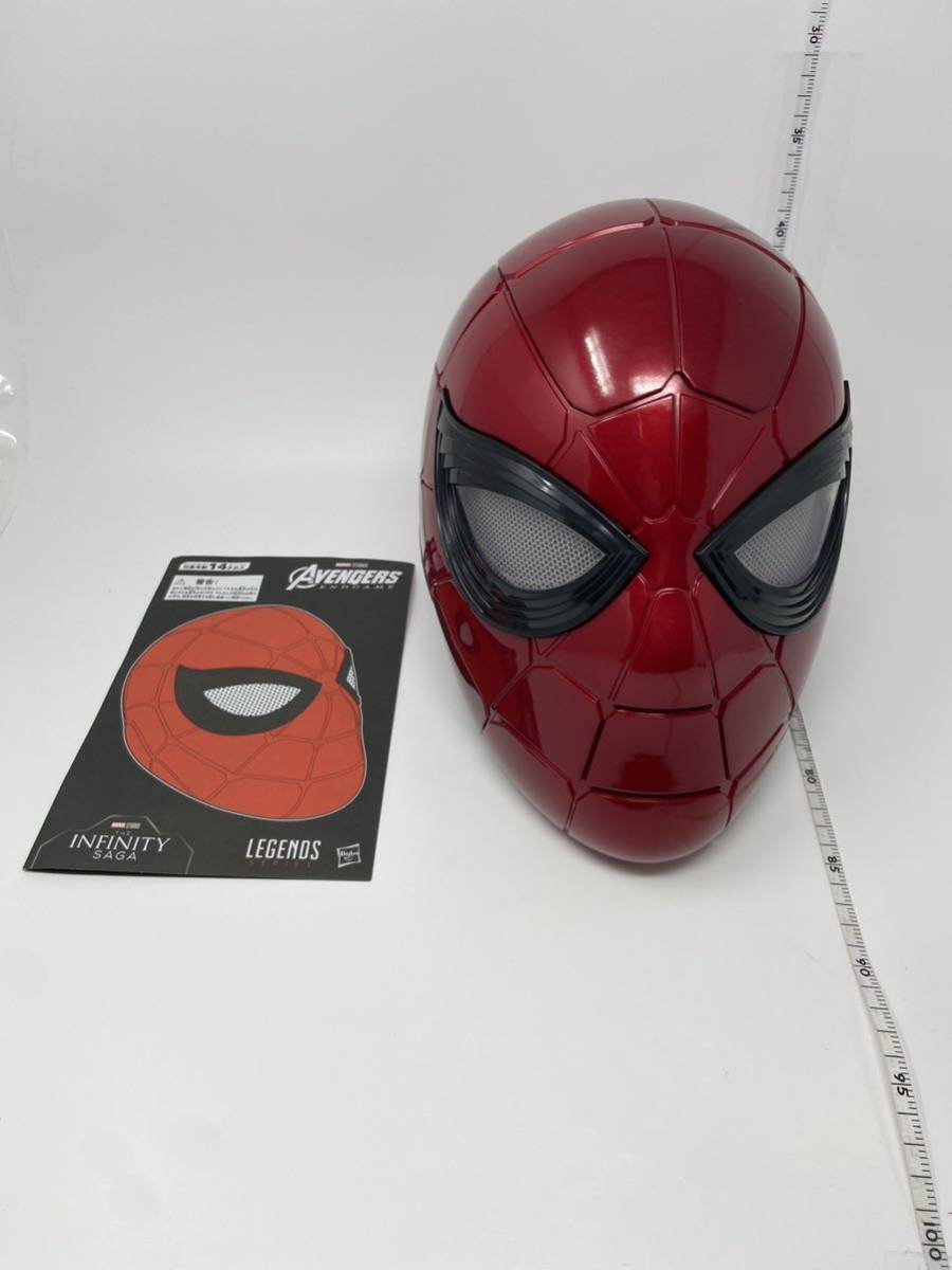 中古　マーベル・レジェンド アイアン・スパイダー マスク 1/1スケール レプリカ アベンジャーズ/エンドゲーム _画像3