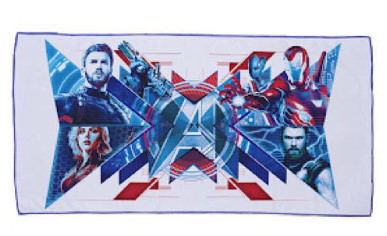 アベンジャーズ　インフィニティ・ウォー プレミアムバスタオル　新品　１種　アイアンマンなど（25）（1月9日）_画像1