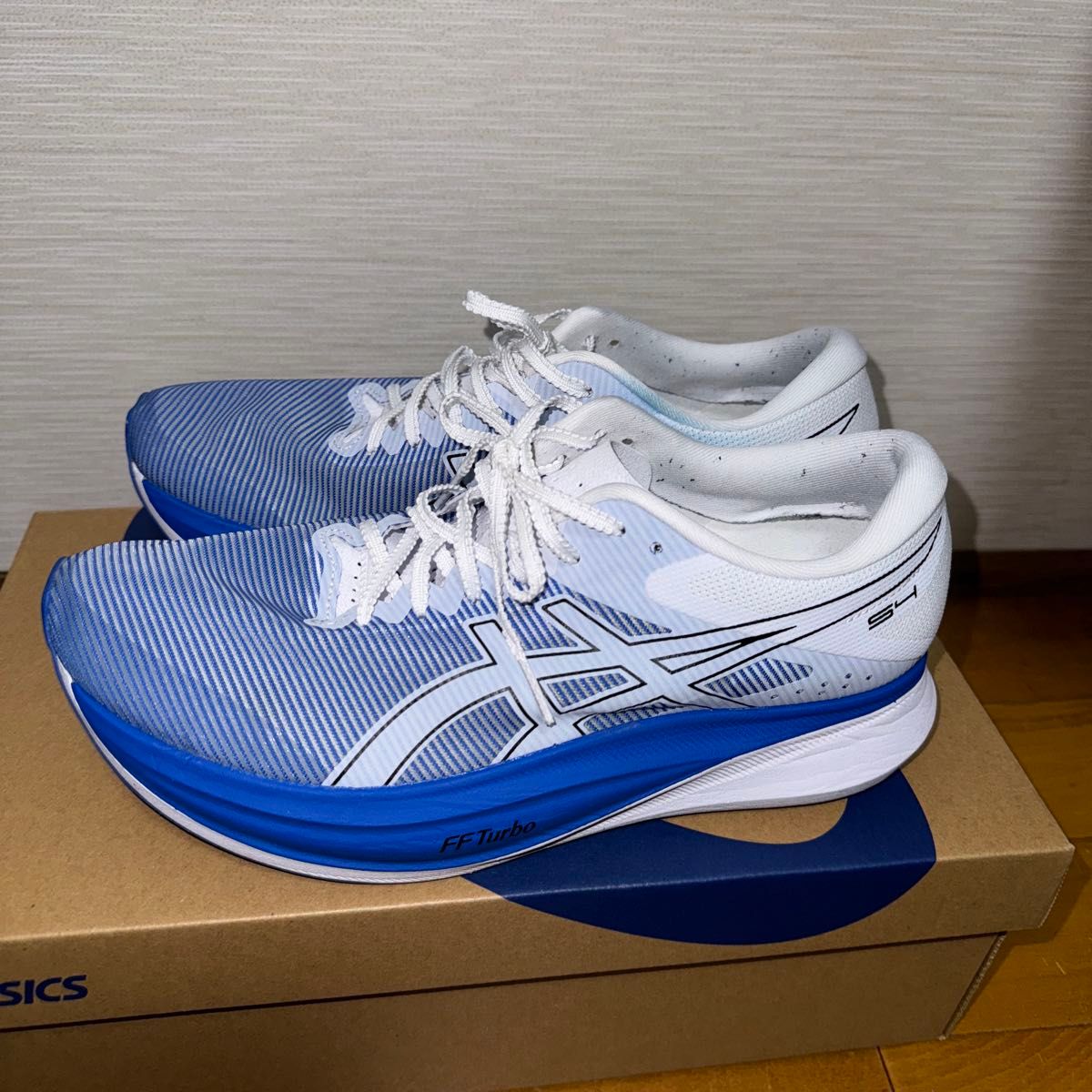 アシックスasics※マラソンシューズ※S4 エスフォー※中古美品※3回30km程使用※送料無料