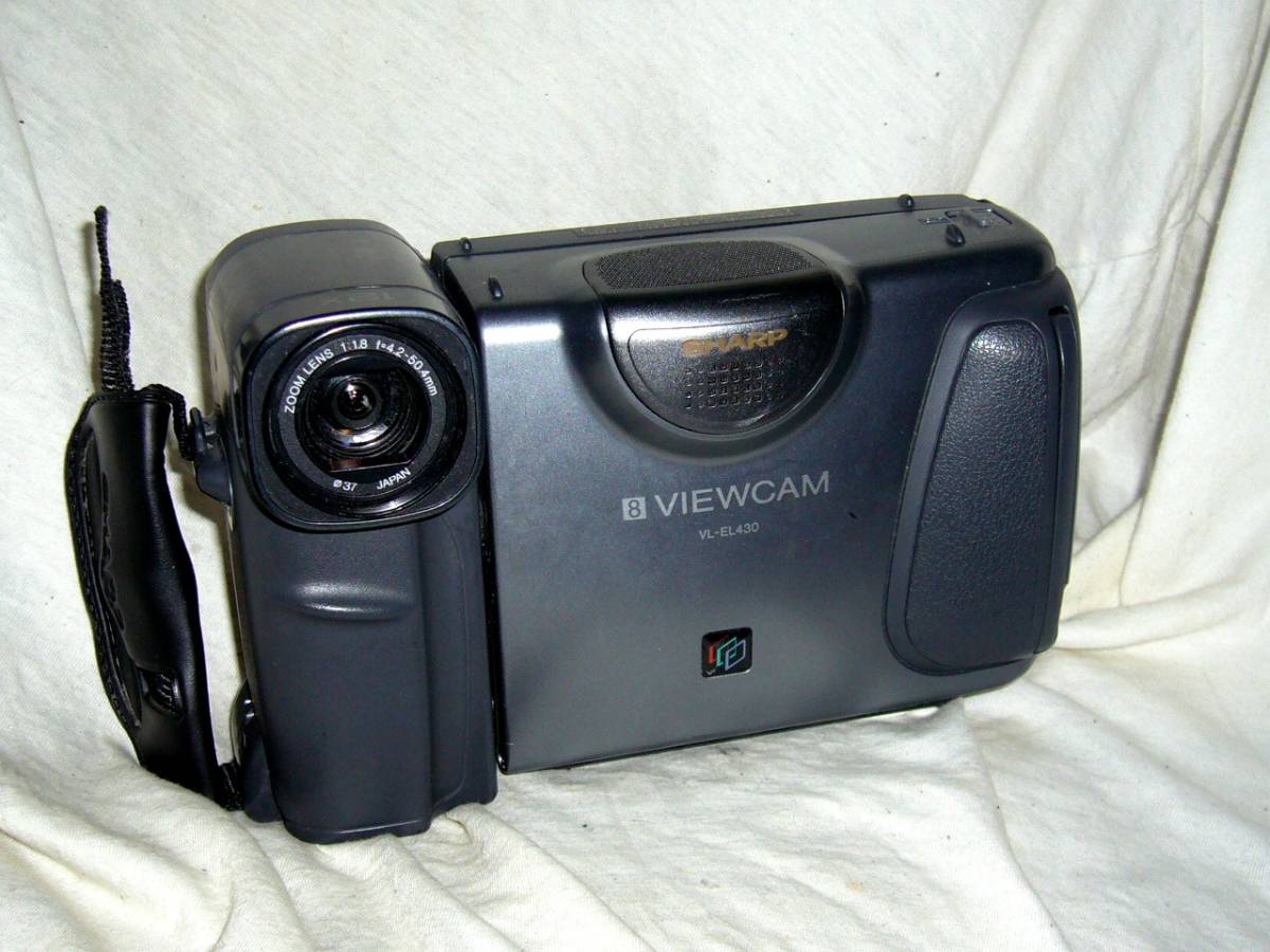 sharp 8 millimeter video camera VL-EL430: Real Yahoo auction salling