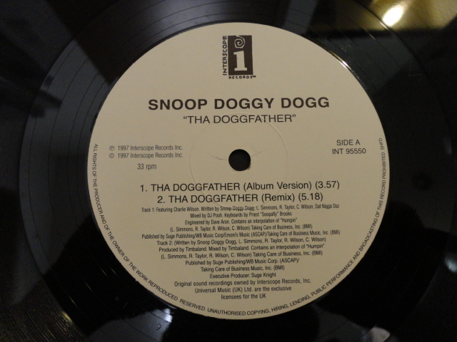 Snoop Doggy Dogg - Tha Doggfather オリジナル原盤 12 激メロウ・レイド・バック Gangsta 視聴 の画像2