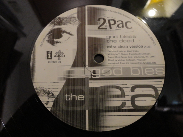 2Pac God Bless The Dead オリジナル原盤 US 12 激渋 GANGSTA メロウ・サウンド　視聴_画像1