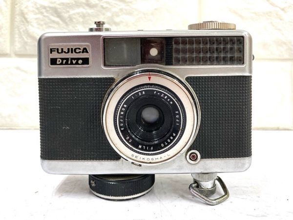 FUJIFILM FUJICA Drive フジフイルム フジカ ドライブ カメラ シャッターOK fah 2A651の画像1
