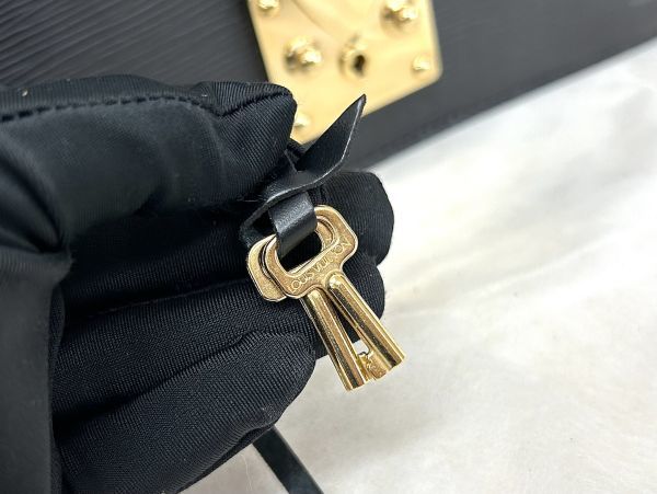 LOUIS VUITTON ルイヴィトン エピ セリエ ドラゴンヌ M52612 ノワール セカンドバッグ クラッチバッグ fah 1K148/150_画像10